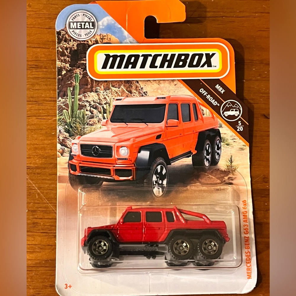 Matchbox Diecast Car toy truck Mercedes Benz G63 AMG 6x6
